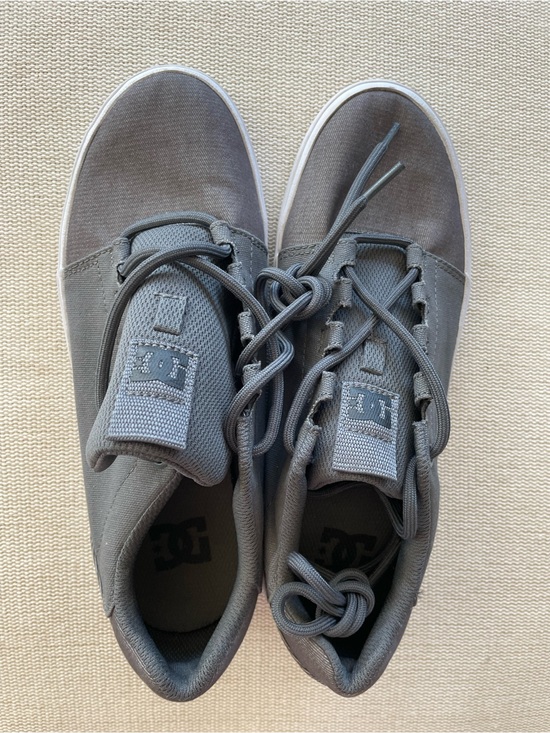 DC Other - DC Hyde M Gray Canvas Skate Sneakers